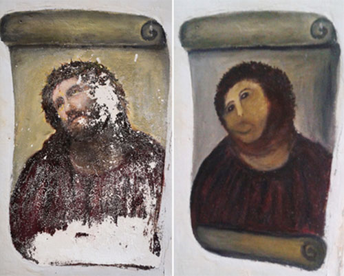 jesus painting retouch fail