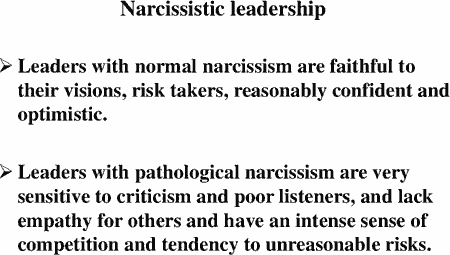 narcissistic-org-traits
